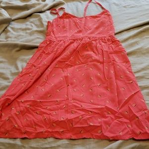 Orange/red Old Navy Sundress size large